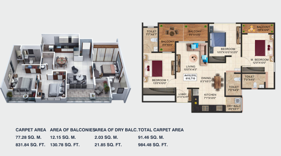Prime-Serenity-Floor-Plan-3-BHK